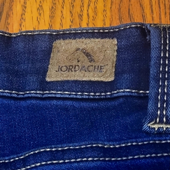 Jordache High Rise Legging Size 6 Blue Dark Wash Stretch Skinny Pants Casual - Picture 10 of 10